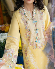 Lawn Collection - Mushq - Lawana - MSL#12 available at Saleem Fabrics Traditions