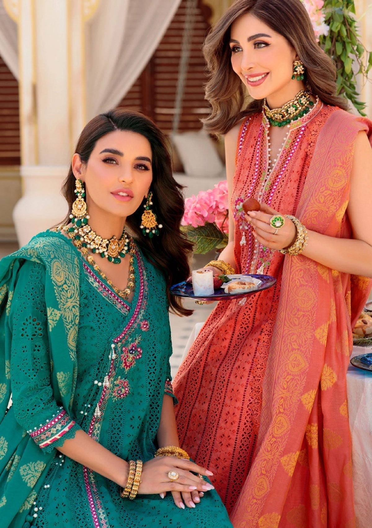 Lawn Collection - Noor - Saadia Asad - Eid - Chikankari - SA#8A available at Saleem Fabrics Traditions