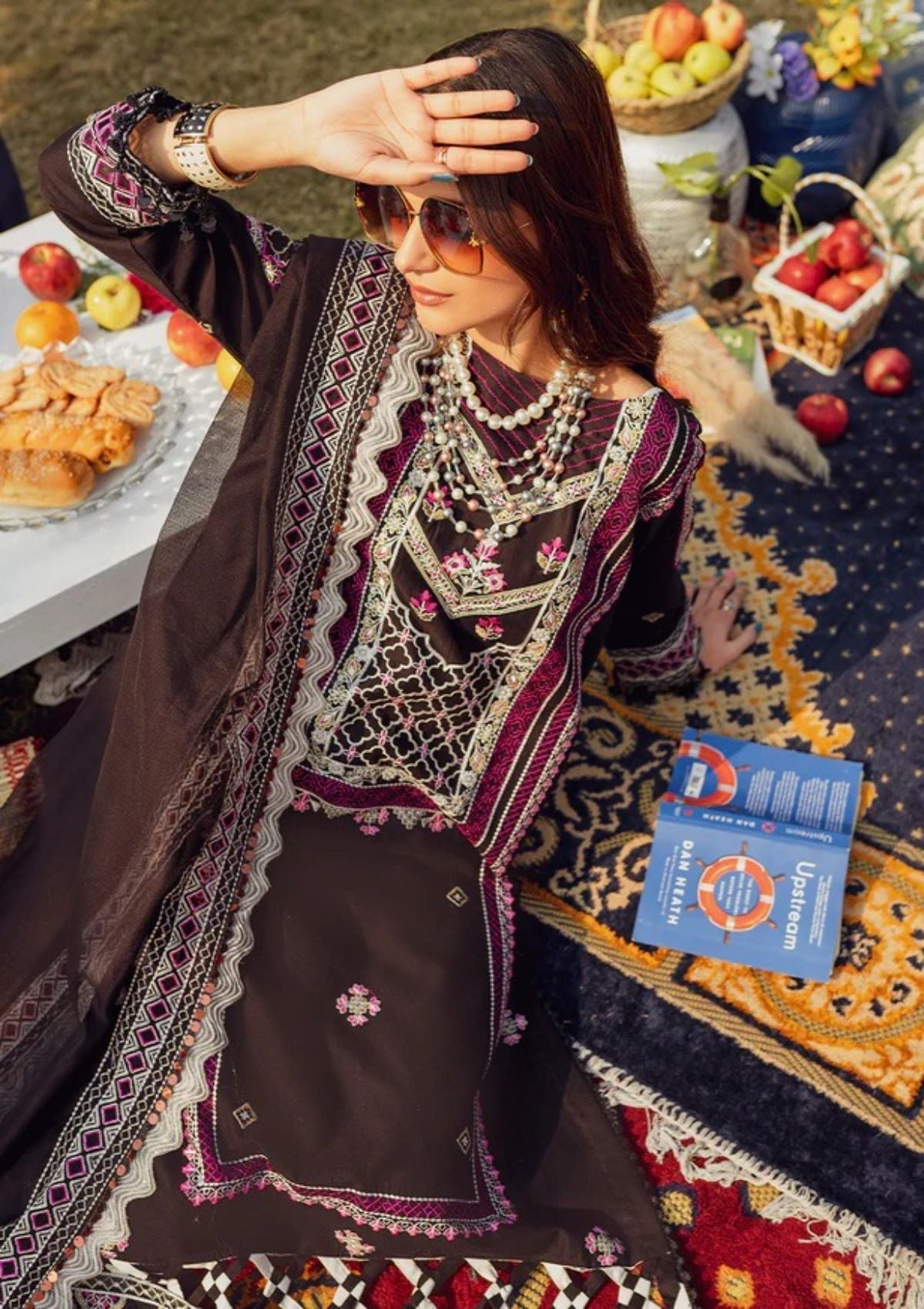 Lawn Collection - Parishay - Noor e Nazar - NNS#02 available at Saleem Fabrics Traditions