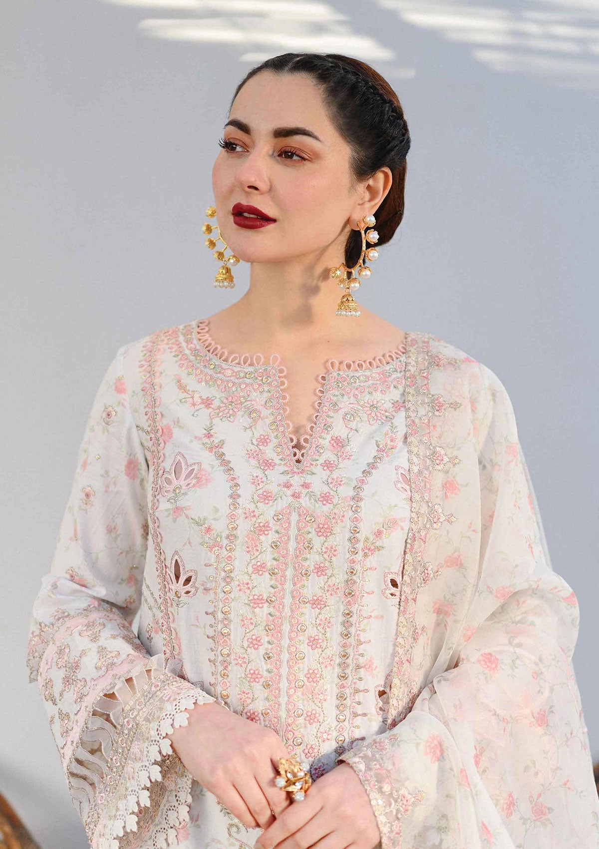 Lawn Collection - Qalamkar - Sahil - SP#12 available at Saleem Fabrics Traditions