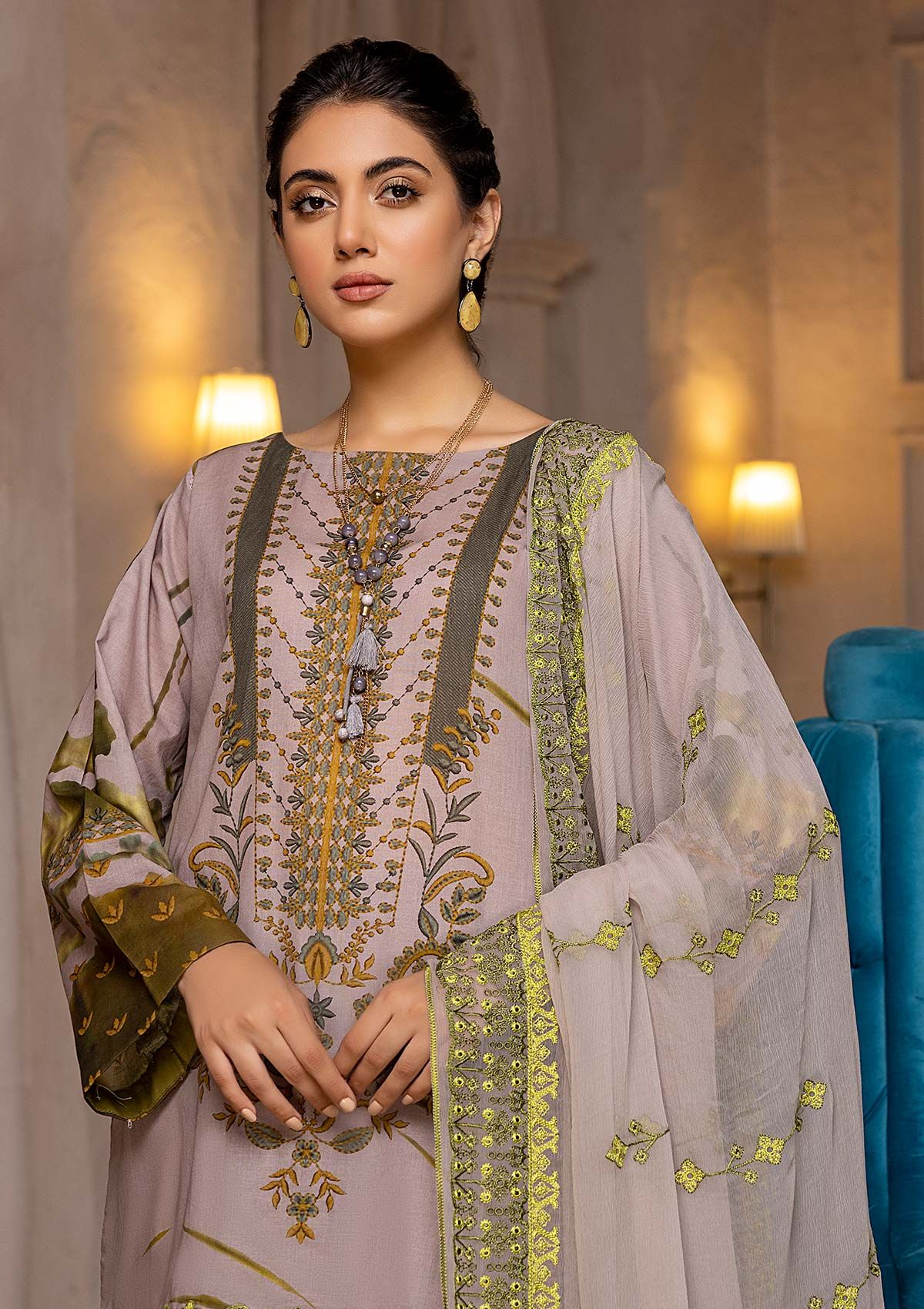 Lawn Collection - Qaus - Festive - Eid - QEE#09 available at Saleem Fabrics Traditions