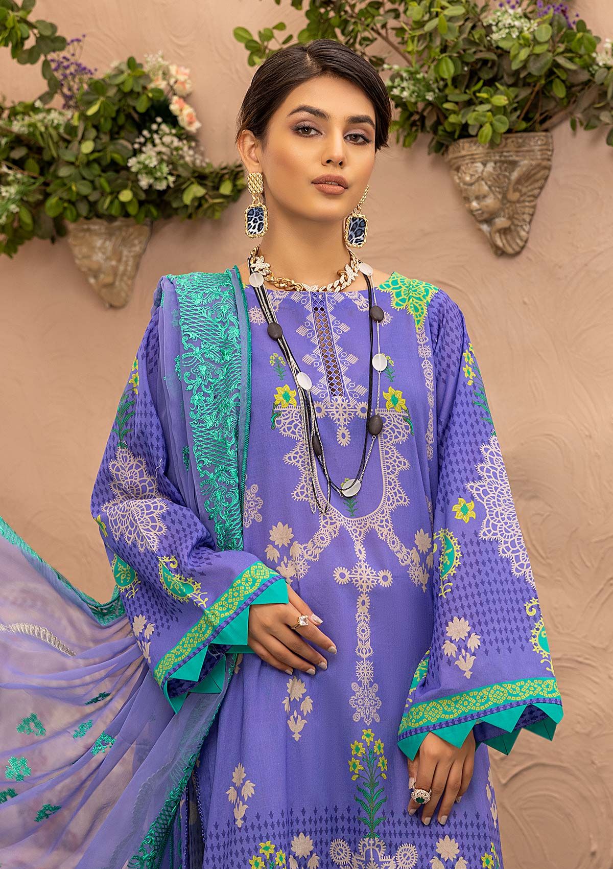 Lawn Collection - Qaus - Festive - Eid - QEE#15 available at Saleem Fabrics Traditions