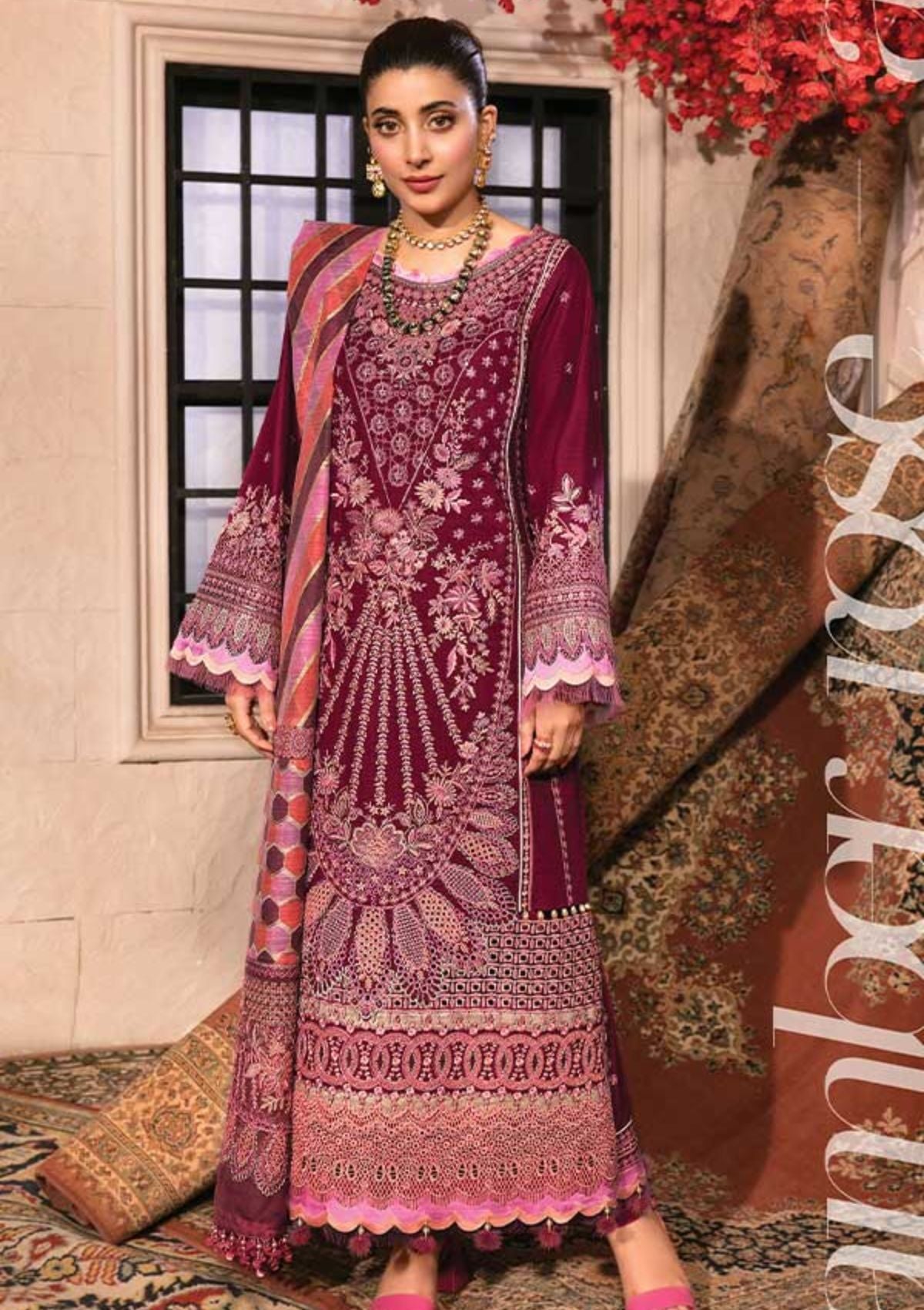 Lawn Collection - Rang Rasiya - Eid Edit - RR-5A available at Saleem Fabrics Traditions
