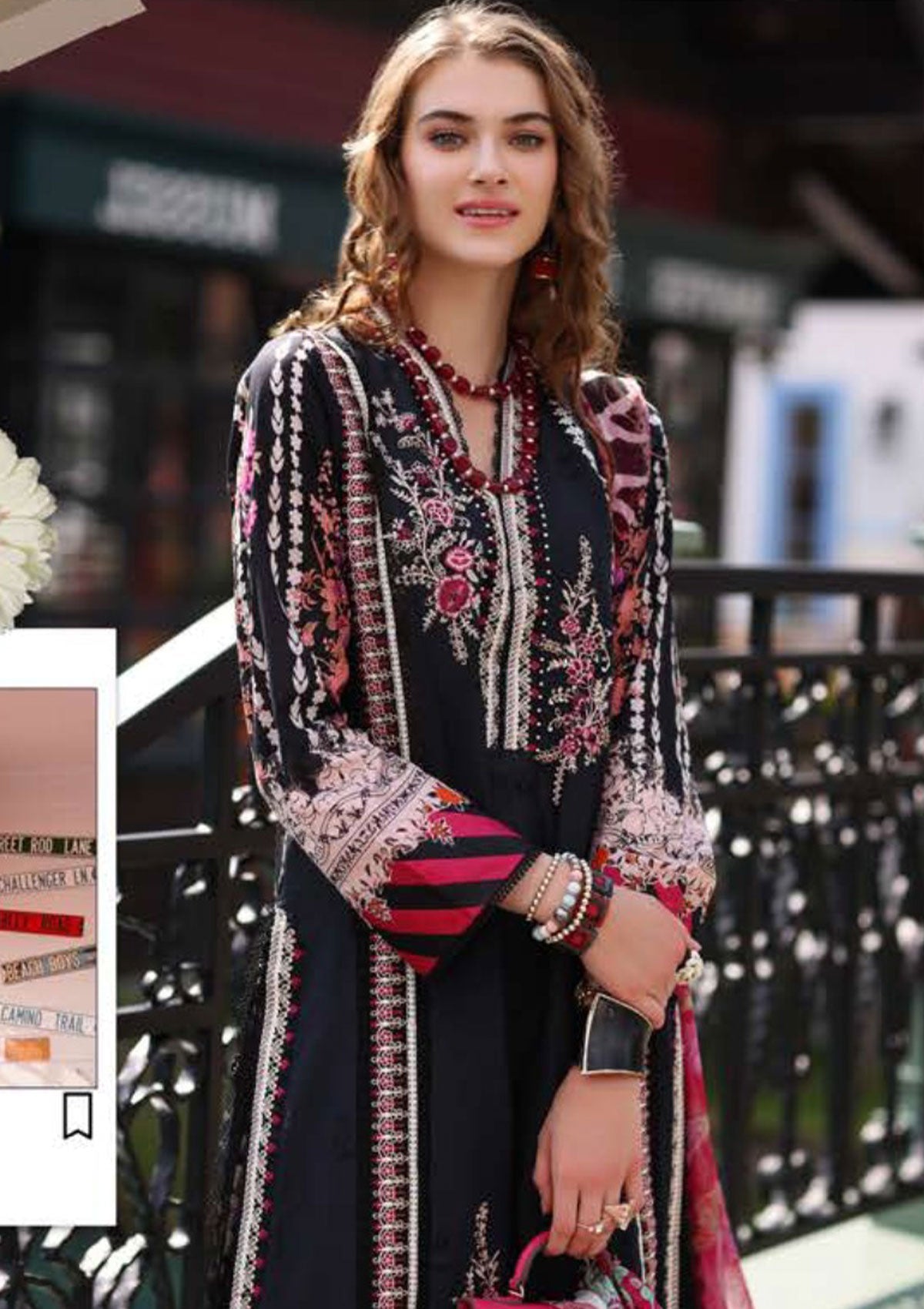 Lawn Collection - Saadia Asad - Luxe Printkari - SLP#2B available at Saleem Fabrics Traditions