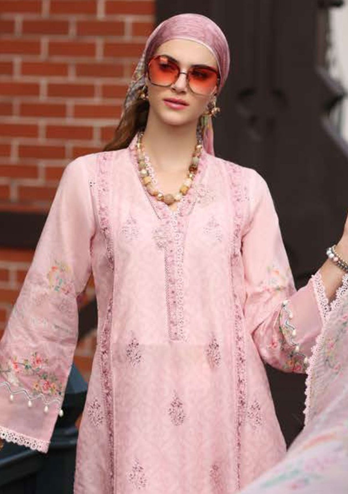 Lawn Collection - Saadia Asad - Luxe Printkari - SLP#3B available at Saleem Fabrics Traditions