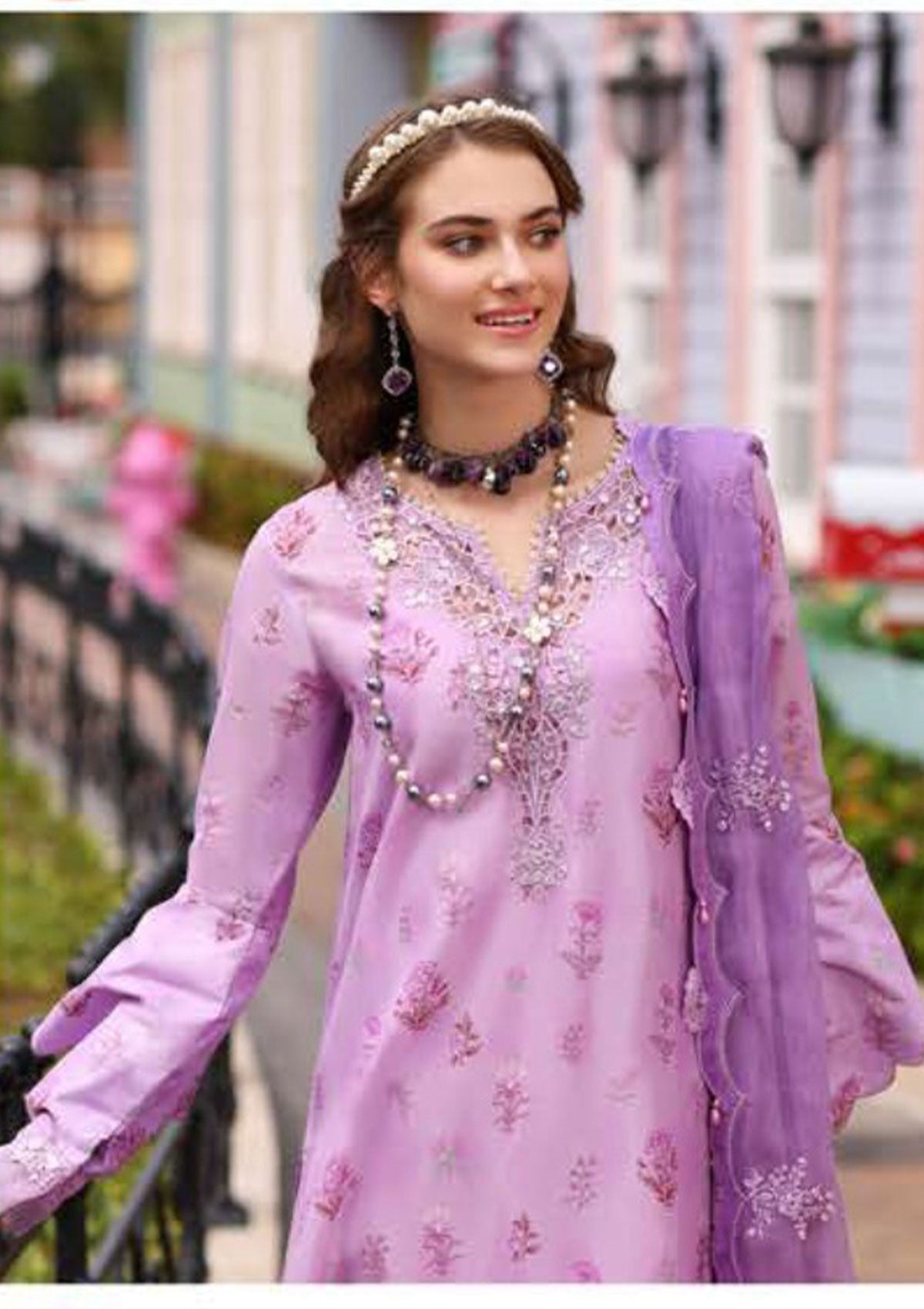 Lawn Collection - Saadia Asad - Luxe Printkari - SLP#6A available at Saleem Fabrics Traditions
