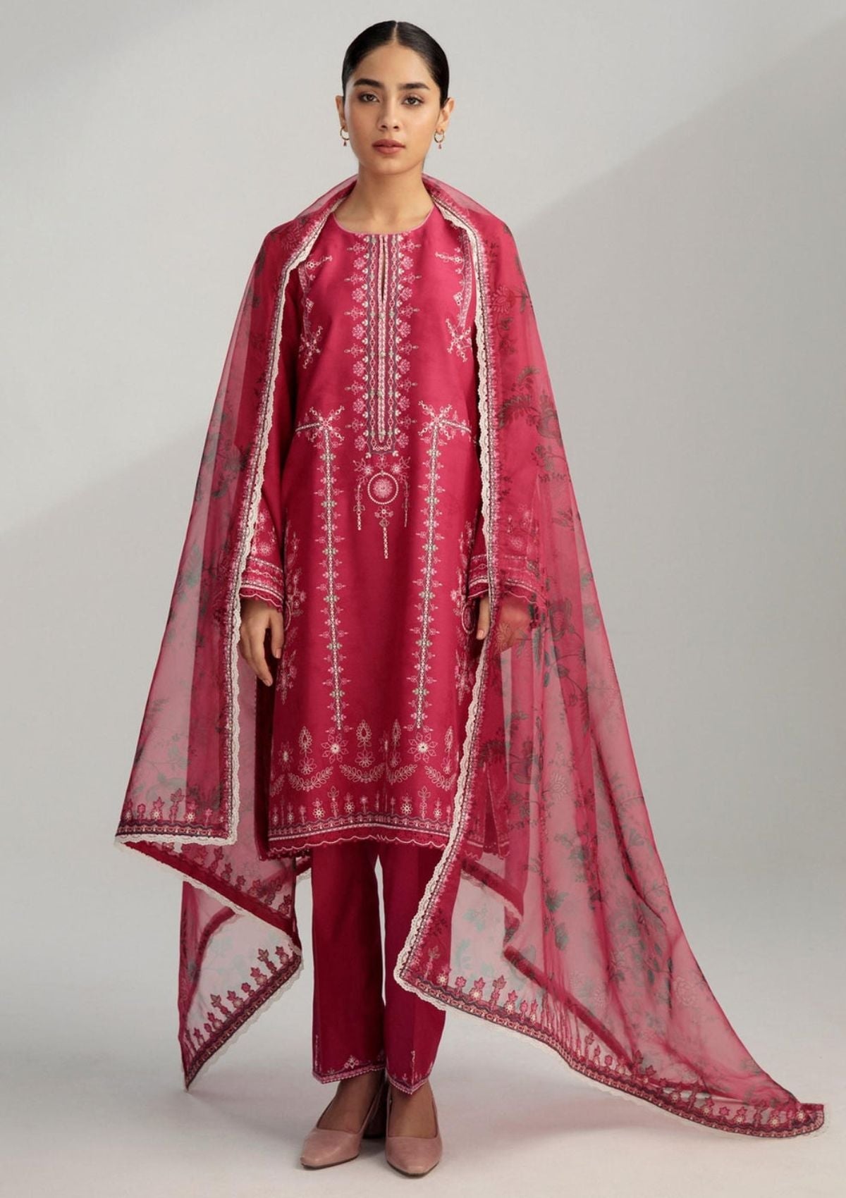 Lawn Collection - Zara ShahJahan - Coco - ZSC#3 B available at Saleem Fabrics Traditions