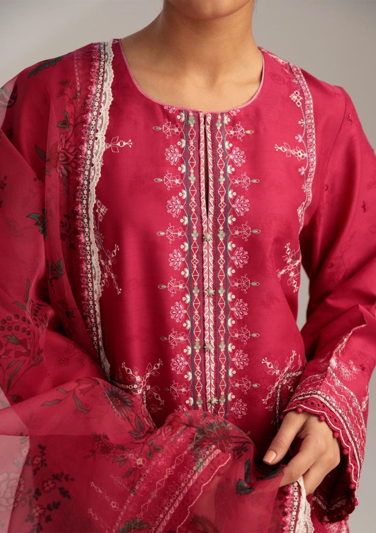 Lawn Collection - Zara ShahJahan - Coco - ZSC#3 B available at Saleem Fabrics Traditions