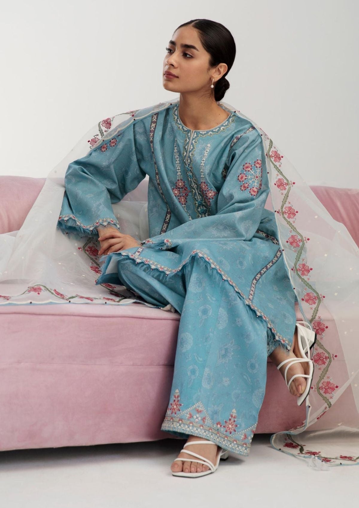 Lawn Collection - Zara ShahJahan - Coco - ZSC#6 B available at Saleem Fabrics Traditions