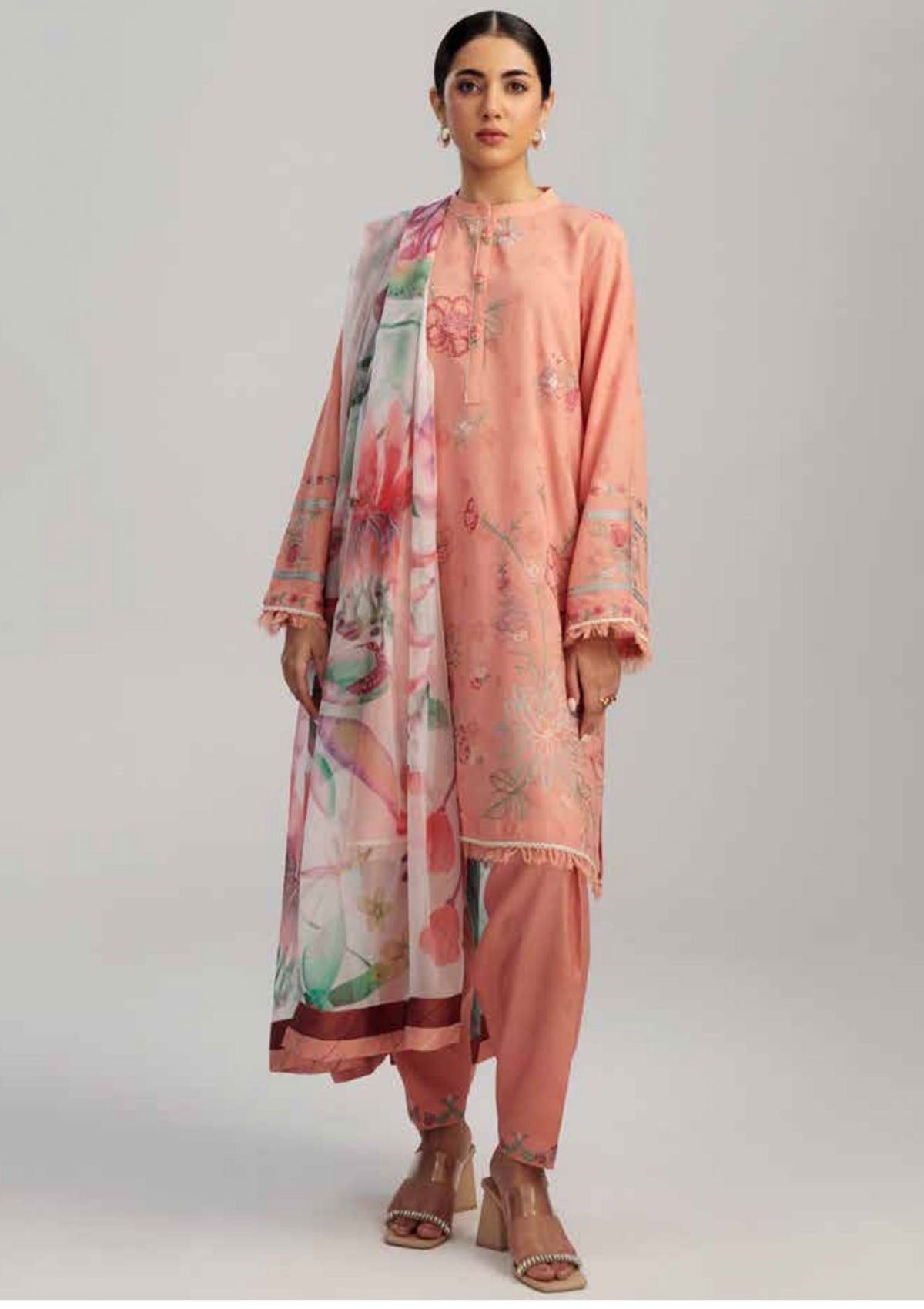 Lawn Collection - Zara ShahJahan - Coco - ZSC#8 A available at Saleem Fabrics Traditions