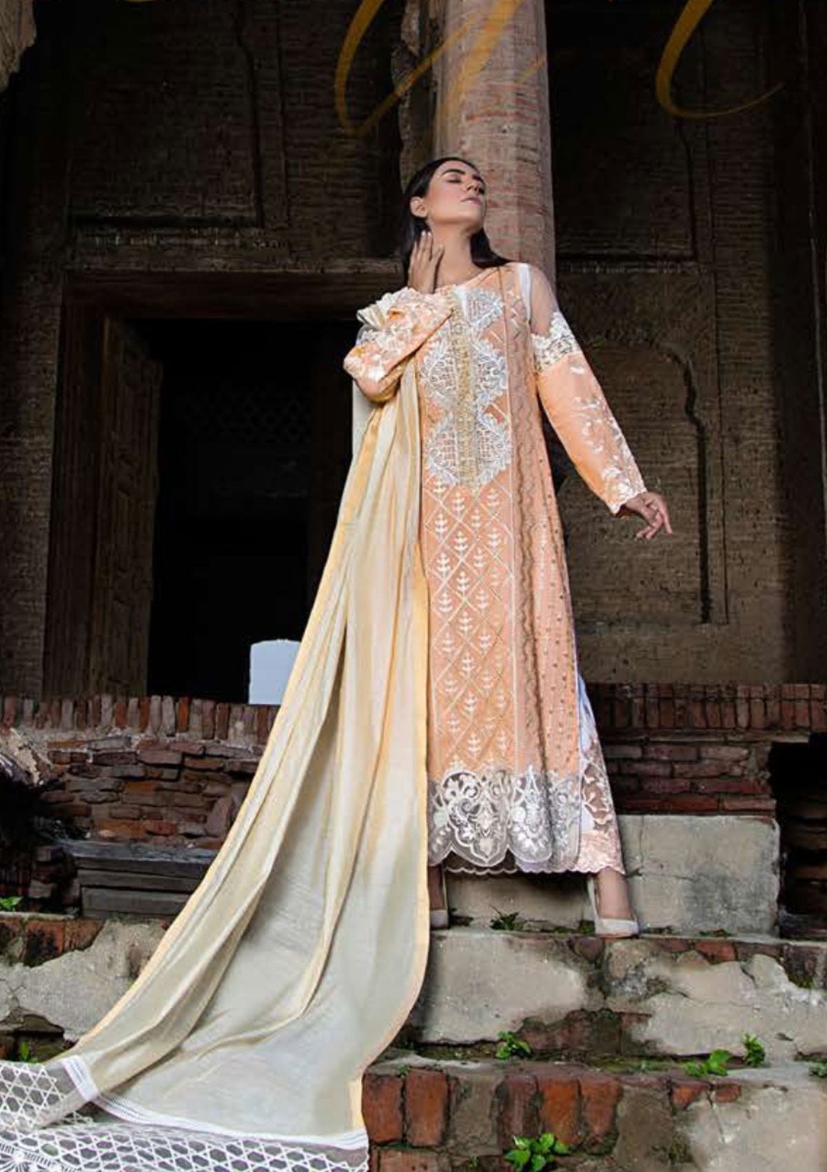 Lawn Collection - Zunuj - Saanjh - ZS#01 available at Saleem Fabrics Traditions