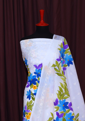 Lawn Collection - Rubaaiyat - Embroidered - Hand Print - RHP#1O