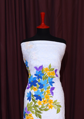 Lawn Collection - Rubaaiyat - Embroidered - Hand Print - RHP#1O