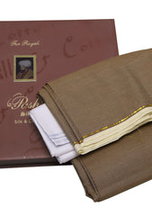 Pasha Fancy Silcot D#002 (OAK Gold) available at Saleem Fabrics Traditions