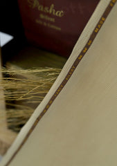 Pasha Fancy Silcot D#(C Golden) available at Saleem Fabrics Traditions