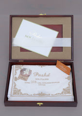 Pasha Solitire Plus Color# (White) available at Saleem Fabrics Traditions