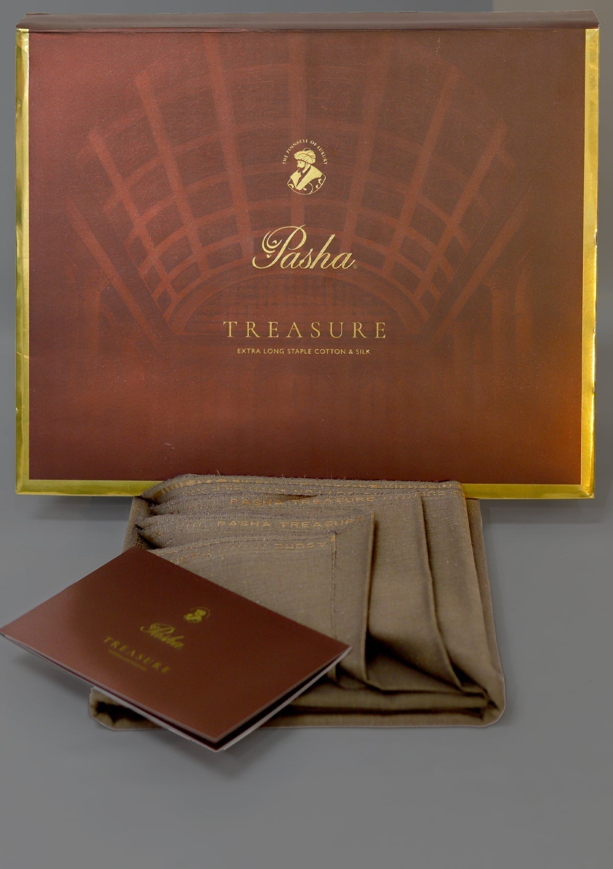 Pasha Treasure Superfine Color#077 (Truffle) available at Saleem Fabrics Traditions