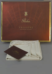 Pasha Treasure Superfine Color#086 (Ivory) available at Saleem Fabrics Traditions