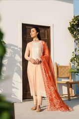 Lawn Collection - Cross Stitch - Uraan - Emborided - RUSTY BEAM