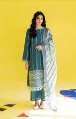 Lawn Collection - Cross Stitch - Uraan - Emborided - BERYL GRACE