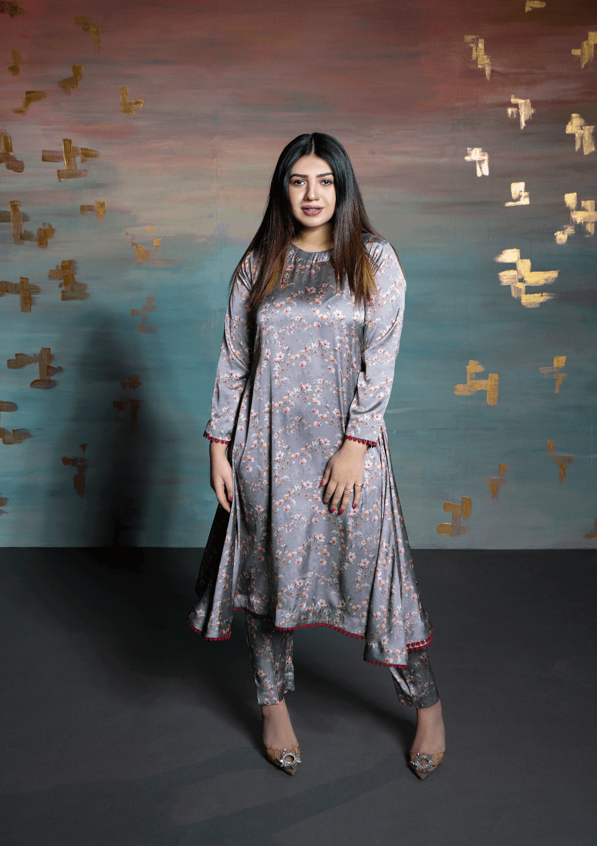 Silk Collection - Rubaaiyat - Silk Edit - D#23 available at Saleem Fabrics Traditions