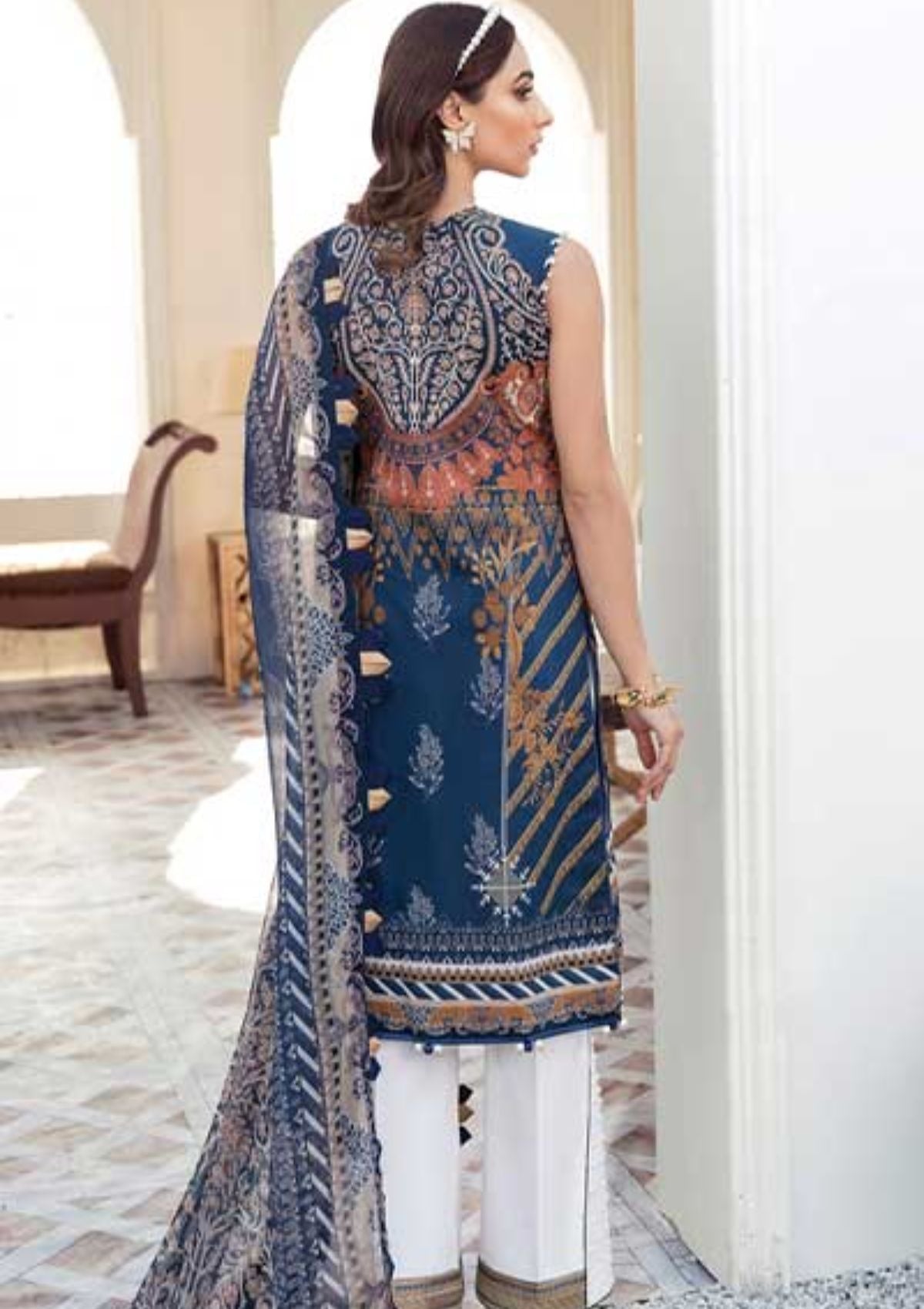 Summer Dress - Gulaal - Lawn -V01 - Minerva - GL#03 available at Saleem Fabrics Traditions