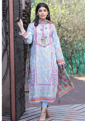 Summer Dress - Lakhany - Komal - Prints - KP#2023B available at Saleem Fabrics Traditions
