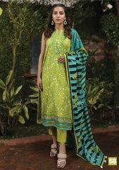 Summer Dress - Lakhany - Komal - Prints - KP#2024A available at Saleem Fabrics Traditions