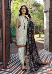Summer Dress - Lakhany - Komal - Prints - KP#2027B available at Saleem Fabrics Traditions