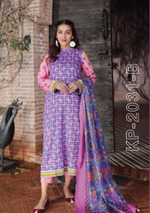 Summer Dress - Lakhany - Komal - Prints - KP#2031B available at Saleem Fabrics Traditions