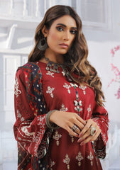 Summer Dress - Lakhany - Spring - V01 - EC 2222 available at Saleem Fabrics Traditions