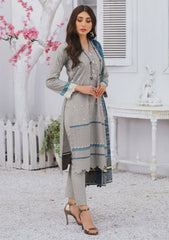 Summer Dress - Lakhany - Spring - V01 - EC-2229 available at Saleem Fabrics Traditions