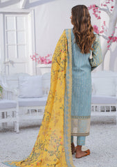 Summer Dress - Lakhany - Spring - V01 - EC-2232 available at Saleem Fabrics Traditions
