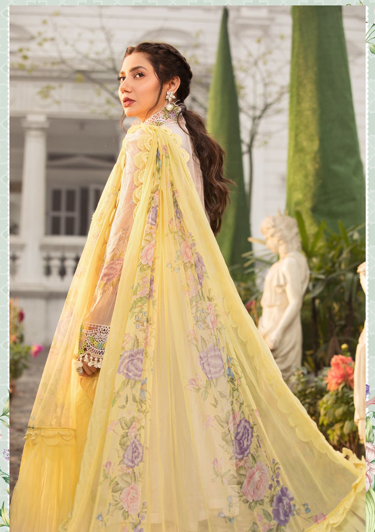 Summer Dress - Maria B - Mein Teri Aan - D#03A available at Saleem Fabrics Traditions