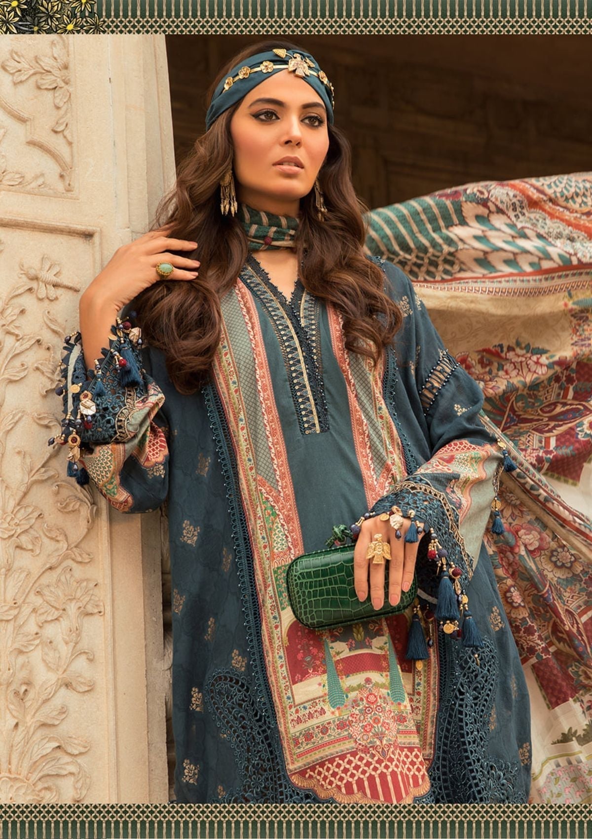 Summer Dress - Maria B - Mein Teri Aan - D#13A available at Saleem Fabrics Traditions
