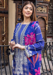 Summer Dress - Qaus - Rang-e-Bahr - QRB#1C available at Saleem Fabrics Traditions
