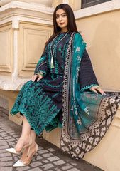 Summer Dress - Qaus - Rang-e-Bahr - QRB#2B available at Saleem Fabrics Traditions