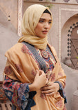 Winter Collectiion - Dua - Gul-e-Zarki - Indigo - IWD#14 available at Saleem Fabrics Traditions