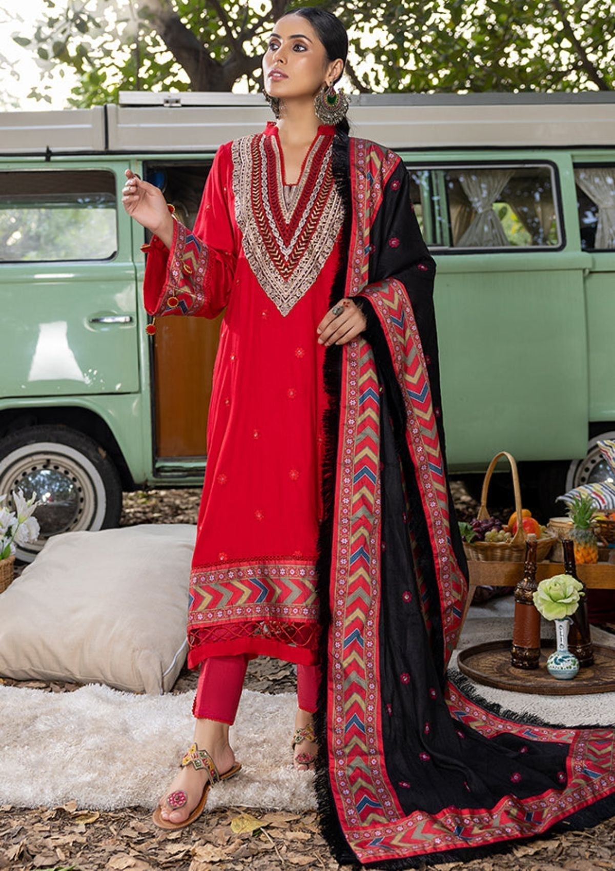 Winter Collection - AL Zohaib - Wintry Breeze - D#2 available at Saleem Fabrics Traditions