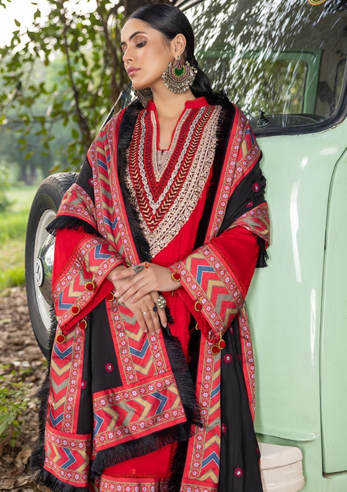 Winter Collection - AL Zohaib - Wintry Breeze - D#2 available at Saleem Fabrics Traditions