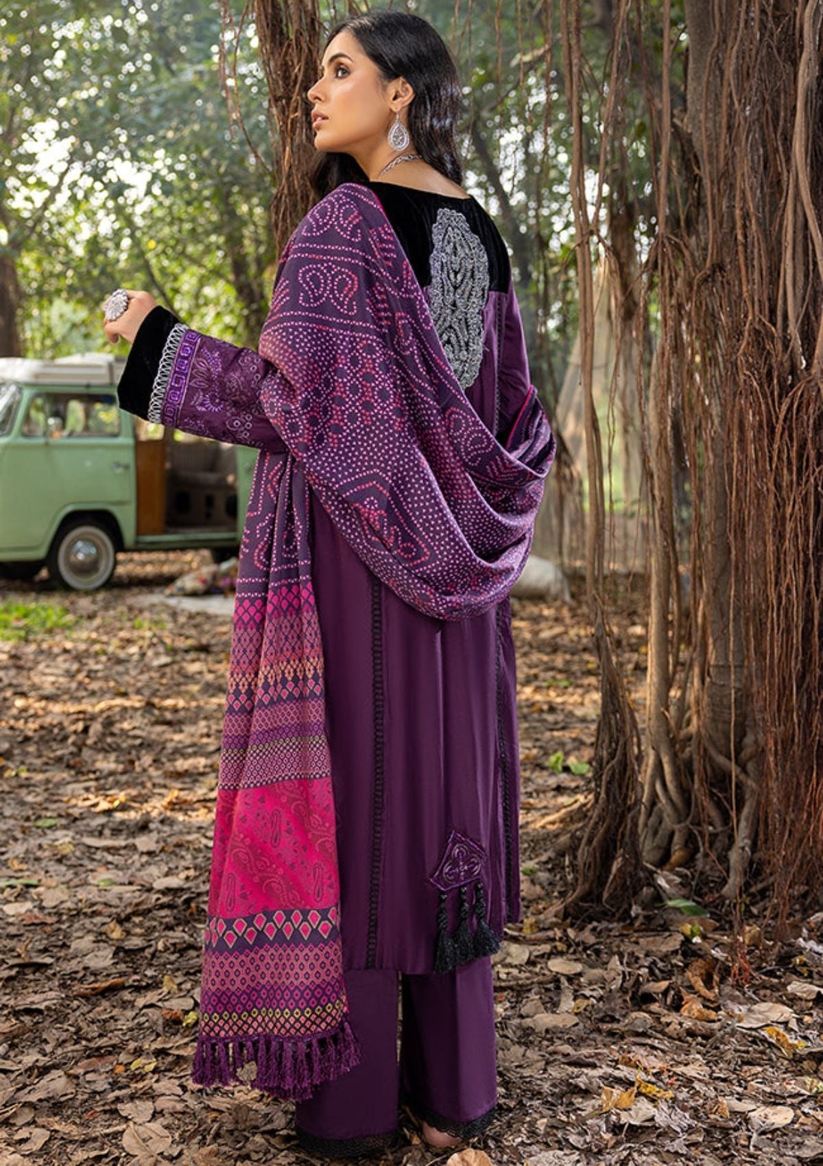 Winter Collection - AL Zohaib - Wintry Breeze - D#7 available at Saleem Fabrics Traditions