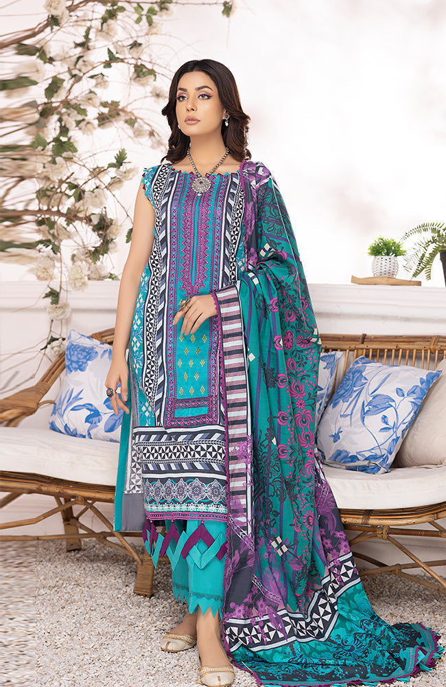 Winter Collection - Al Zohaib - Wintry - Soiree - D#10 available at Saleem Fabrics Traditions