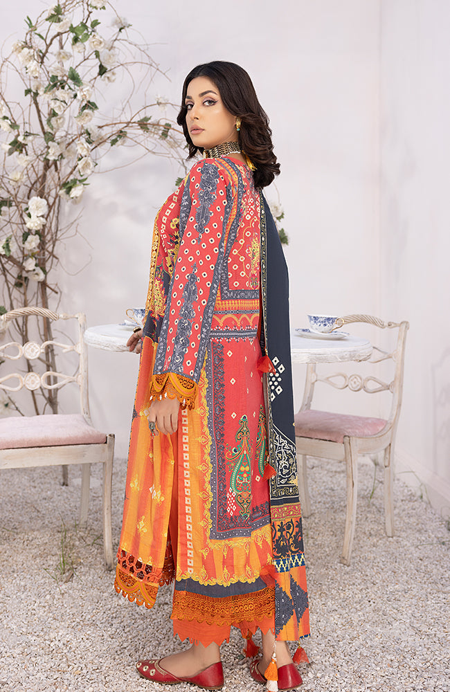 Winter Collection - Al Zohaib - Wintry - Soiree - D#2 available at Saleem Fabrics Traditions