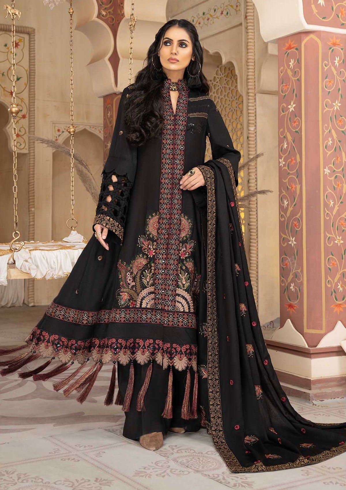 Winter Collection - Anamta - Dans Le Imperial - D#2 available at Saleem Fabrics Traditions