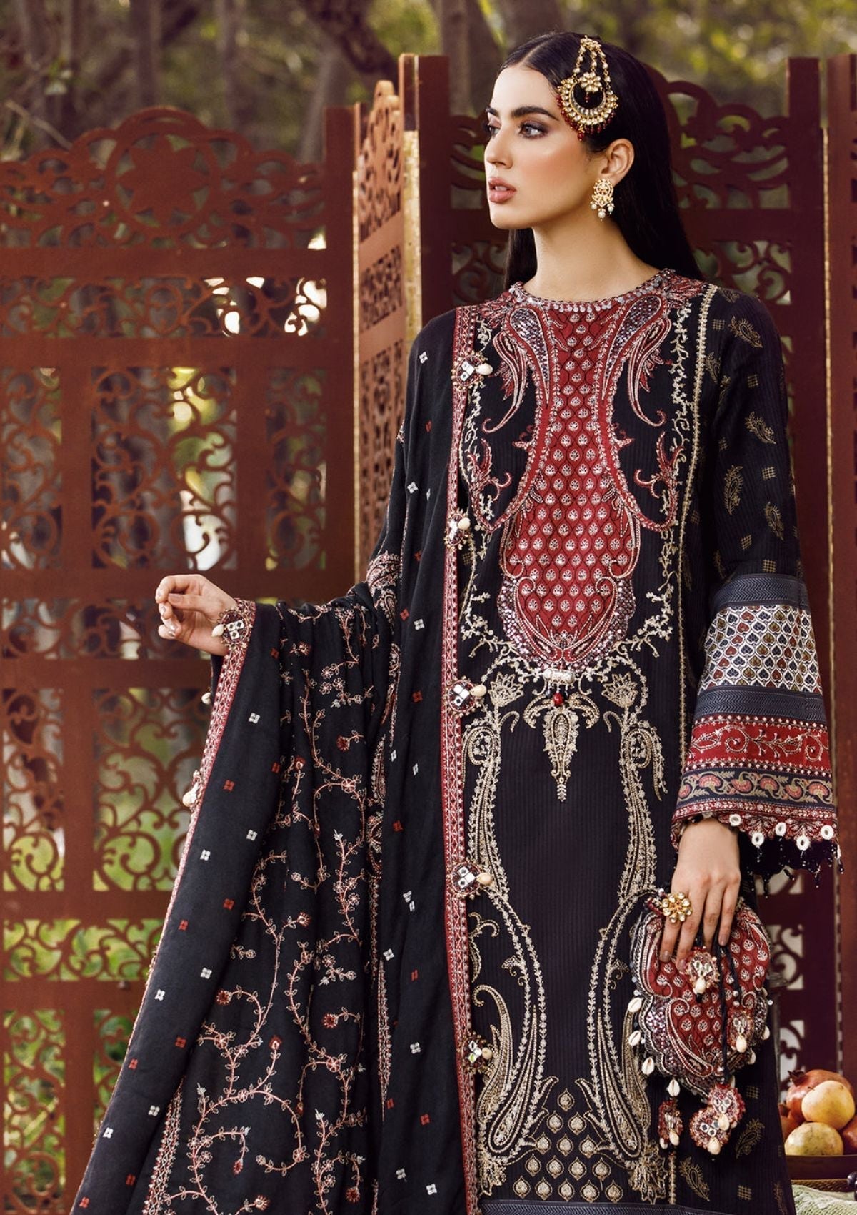 Winter Collection - Anaya - Ankara - AEL#03 (Lena) available at Saleem Fabrics Traditions