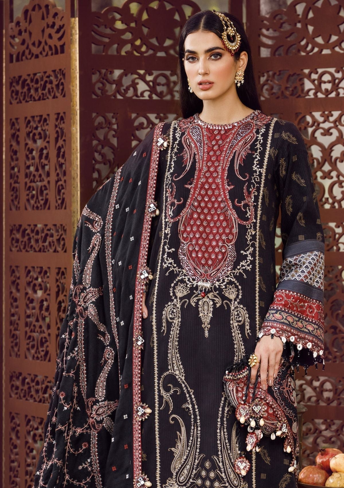 Winter Collection - Anaya - Ankara - AEL#03 (Lena) available at Saleem Fabrics Traditions