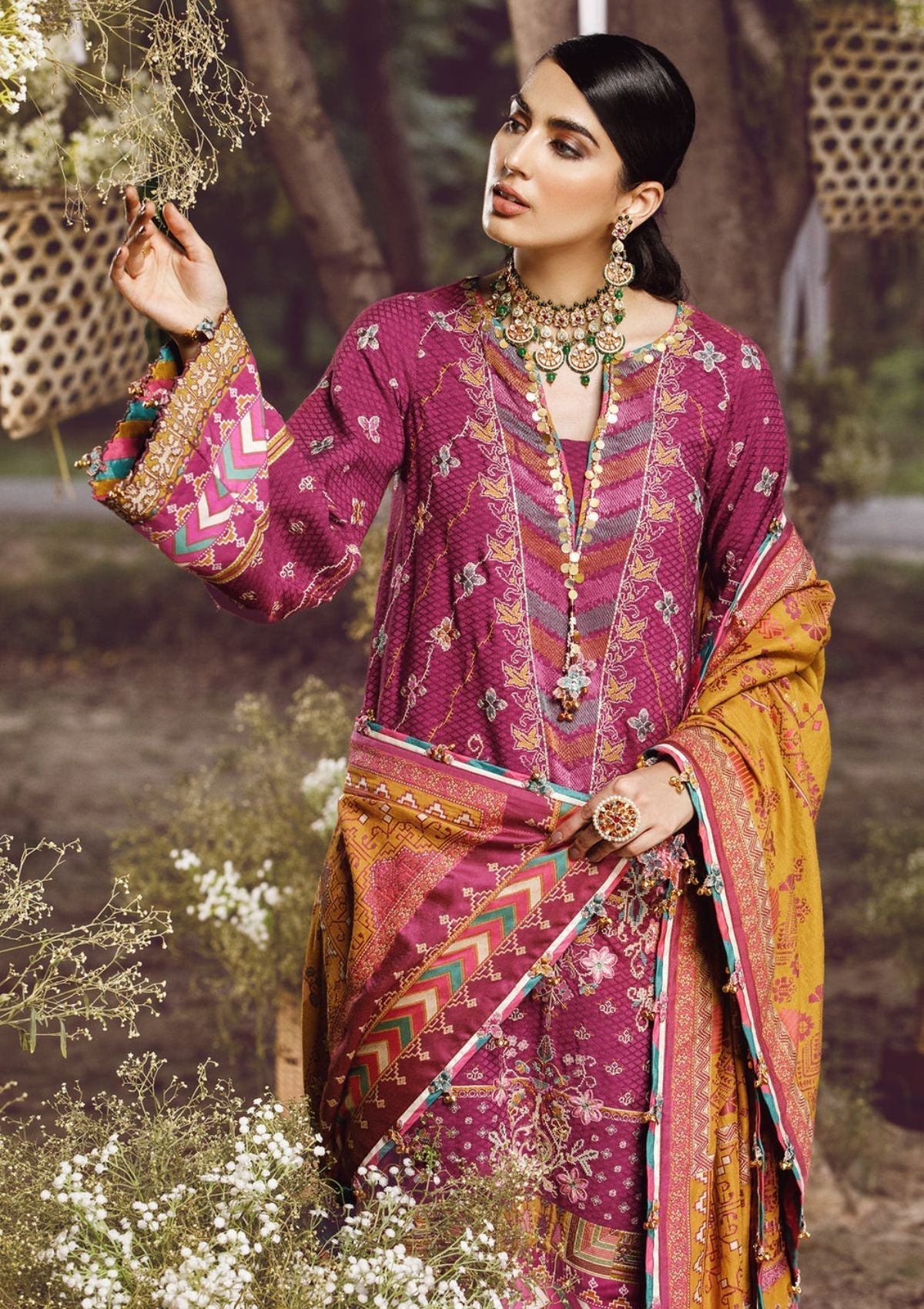 Winter Collection - Anaya - Ankara - AEL#05 (Adelina) available at Saleem Fabrics Traditions