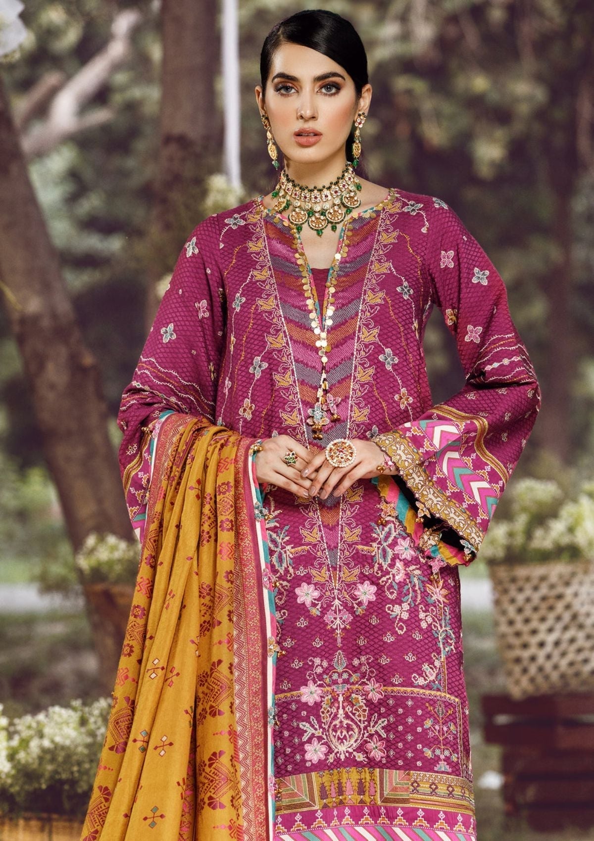 Winter Collection - Anaya - Ankara - AEL#05 (Adelina) available at Saleem Fabrics Traditions