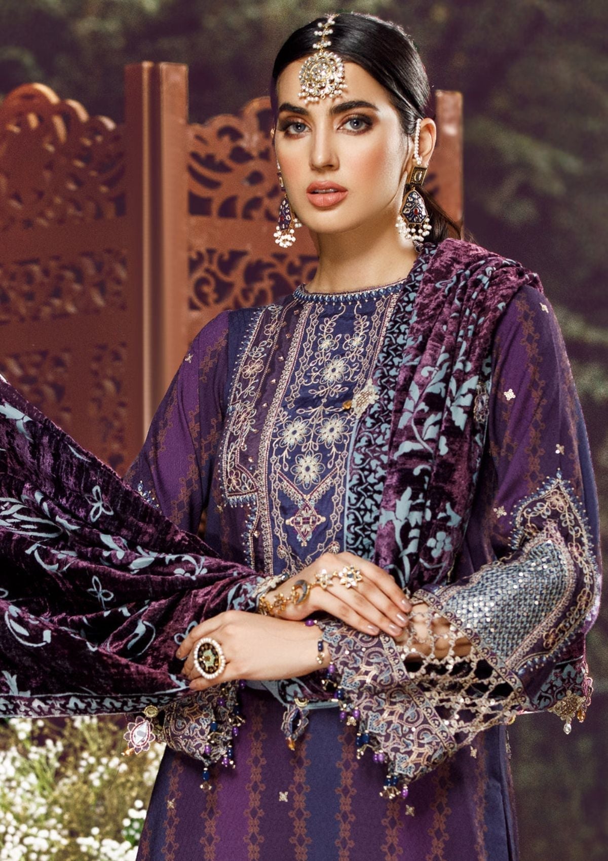 Winter Collection - Anaya - Ankara - AEL#06 (Hala) available at Saleem Fabrics Traditions