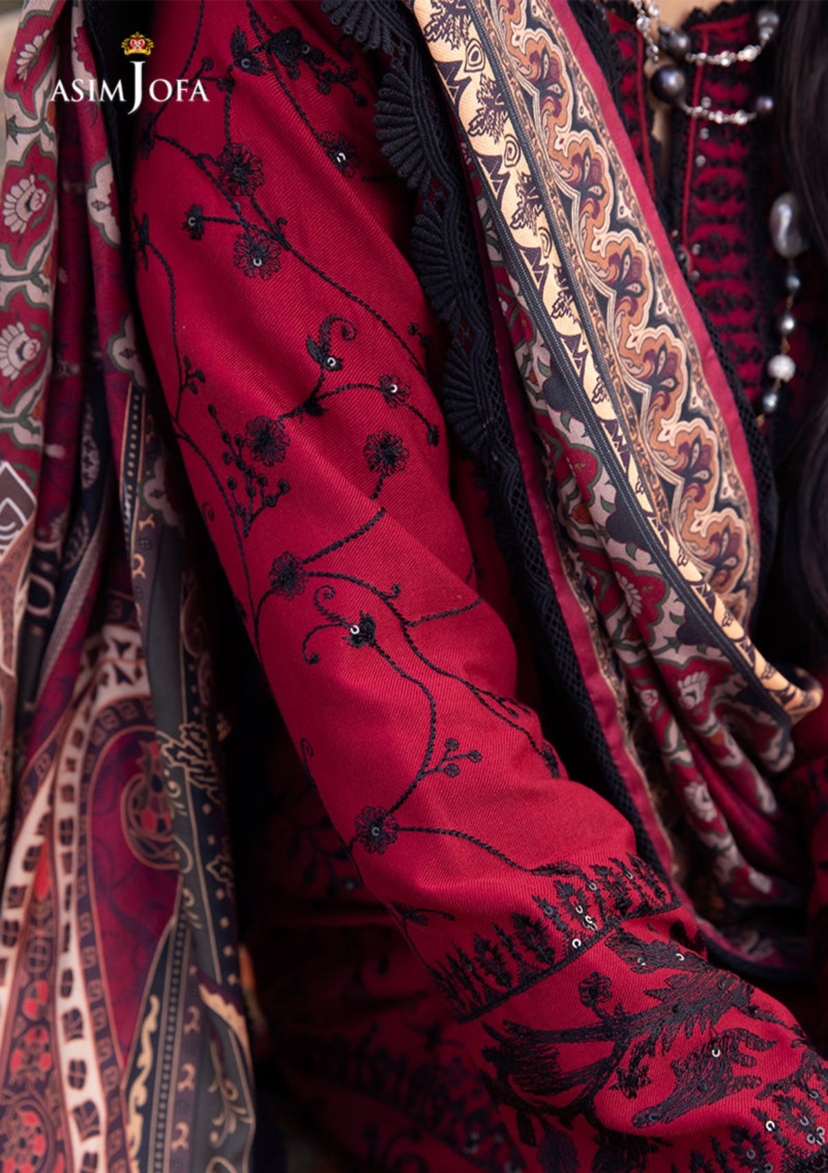 Winter Collection - Asim Jofa - Asra - AJW#16 available at Saleem Fabrics Traditions